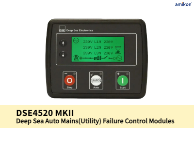 DSE4520 MKII | Các mô -đun điều khiển lỗi chính (tiện ích)