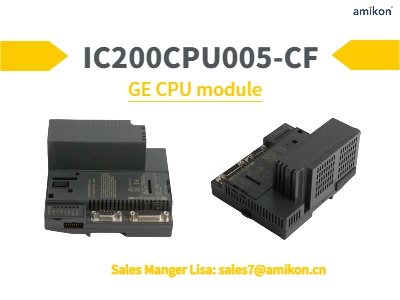 Mô-đun CPU GE IC200CPU005-CF