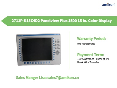2711P-K15C4D2 Panelview Plus 1500 Màn hình màu 15 in.